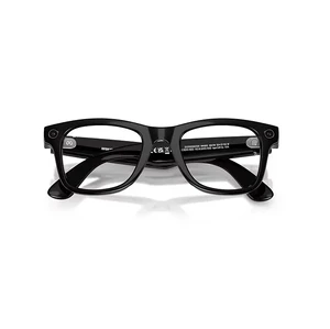 Умные очки Ray-Ban Meta Wayfarer Gen 2, Shiny Black / Clear / Graphite Green Transitions, Large - Фото 5