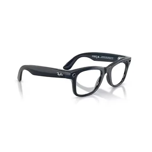 Умные очки Ray-Ban Meta Wayfarer Gen 2, Shiny Black / Clear / Graphite Green Transitions, Large - Фото 6