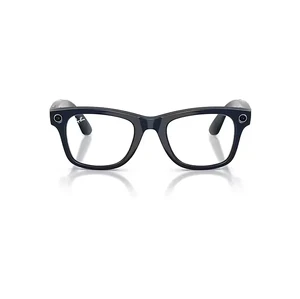 Умные очки Ray-Ban Meta Wayfarer Gen 2, Shiny Black / Clear / Graphite Green Transitions, Large - Фото 4