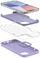 Силиконовый чехол-накладка Spigen Silicone Fit Iris Purple для iPhone 13 Pro Max - Фото 7