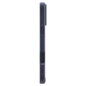 Прозрачный синий чехол Spigen Ultra Hybrid для iPhone 16 Pro Max - Фото 4