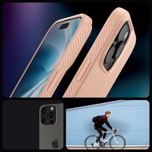 Розовый чехол Spigen Liquid Air для iPhone 16 Pro Max - Фото 11