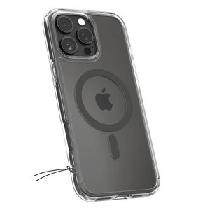 Прозорий сірий чохол Spigen Ultra Hybrid Mag для iPhone 16 Pro - Фото 6
