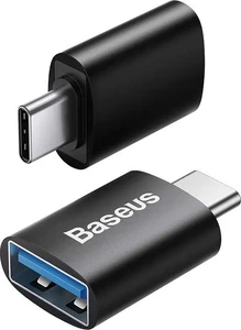 Адаптер (переходник) Baseus Ingenuity Mini OTG USB Type-C to USB 3.1 Black - Фото 2