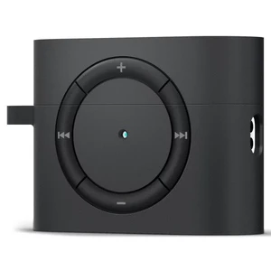 Силиконовый чехол с карабином Spigen Classic Shuffle Case Charcoal для AirPods Pro 2 - Фото 2