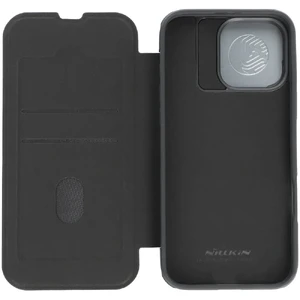 Чорний чохол-книжка з захистом камери Nillkin Qin для iPhone 16 Pro Max - Фото 3