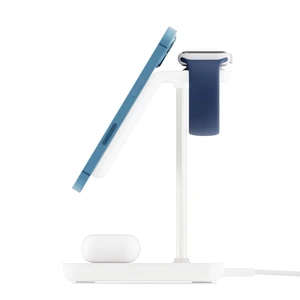 Магнитная док-станция 3-в-1 TwelveSouth HiRise 3 White для iPhone | AirPods | Apple Watch - Фото 2