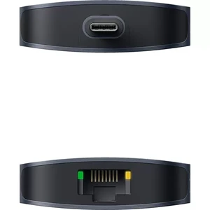Хаб 10в1 HyperDrive Next Dual с двойным разъемом USB-C, USB-A, 4K HDMI, кардридером microSD/SD, Ethernet, Audio Jack, 140W PD для MacBook Pro/Air | Windows - Фото 4