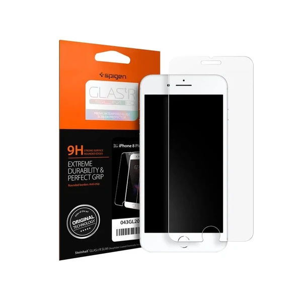 Защитное стекло Spigen GLAS.tR SLIM для iPhone 7 Plus | 8 Plus