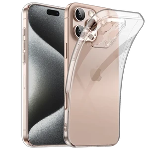 Тонкий прозорий TPU чохол iLoungeMax Silicone для iPhone 16 Pro - Фото 2
