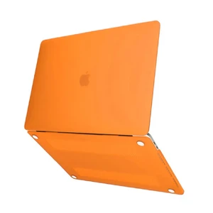 Пластиковый чехол iLoungeMax Soft Touch Orange для MacBook Air 13" (M1 | 2020 | 2019 | 2018)  - Фото 1
