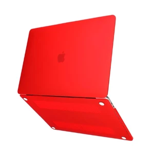 Пластиковий чохол iLoungeMax Soft Touch Red для MacBook Air 13" (M1 | 2020 | 2019 | 2018)  - Фото 1