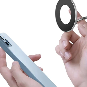 Держатель-кольцо iLoungeMax Magnetic Ring MagSafe Black для iPhone 14 | 13 | 12 - Фото 6
