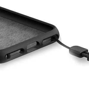 Кожаный чехол-книжка Nomad Rugged Tri-Folio Black для iPhone 11 - Фото 7