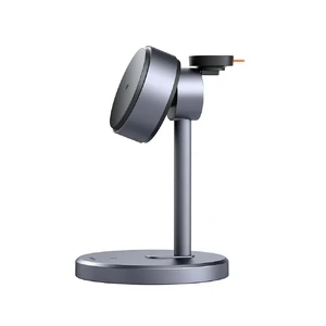 Док-станция Mcdodo MagQ Qi2 3-in-1 Charging Stand MagSafe 15W для iPhone | AirPods | Apple Watch - Фото 3
