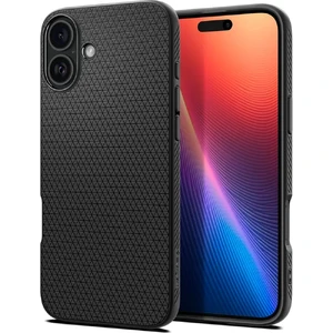 Чорний чохол Spigen Liquid Air для iPhone 16 Plus 8809971229814 - Фото 1