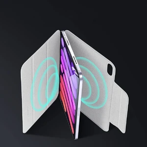 Магнитный чехол-книжка ESR Rebound Magnetic with Clasp Gray для iPad mini 6 (2021) - Фото 6