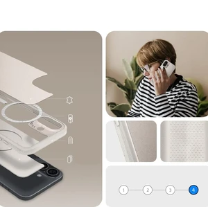 Бежевий чохол Spigen Cyrill Kajuk Mag MagSafe для iPhone 16 - Фото 13