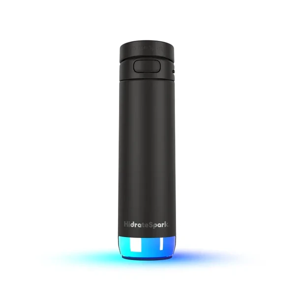 Умная бутылка для воды HidrateSpark PRO 2 Smart Bottle Straw Black 621 мл