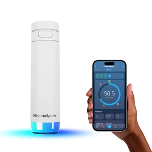 Умная бутылка для воды HidrateSpark PRO 2 Smart Bottle Straw White 621 мл - Фото 2