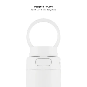 Умная бутылка для воды HidrateSpark PRO 2 Smart Bottle Straw White 621 мл - Фото 4