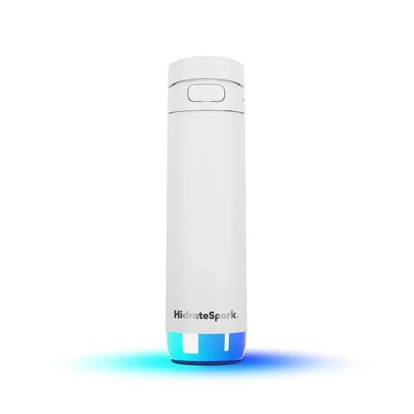Умная бутылка для воды HidrateSpark PRO 2 Smart Bottle Straw White 621 мл