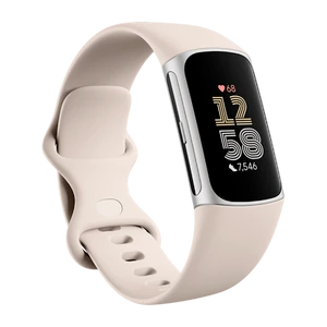 Фитнес-браслет Fitbit Charge 6 Porcelain/Silver Aluminum - Фото 2