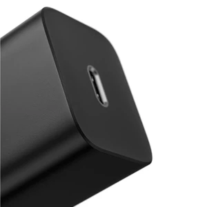 Мережевий зарядний пристрій Baseus Super Silicone PD Charger USB Type-C 30W Black - Фото 3