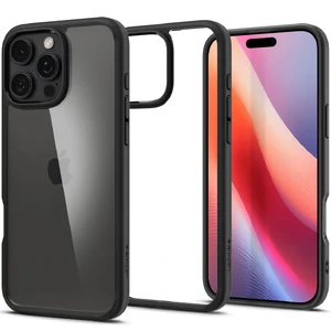 Прозрачный черный чехол Spigen Ultra Hybrid для iPhone 16 Pro 8809971230377 - Фото 1