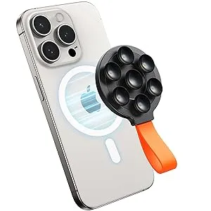 Універсальний магнітний тримач MagSafe з присоскою iLoungeMax Joyroom Black/Orange