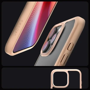Прозорий рожевий чохол Spigen Ultra Hybrid для iPhone 16 Pro - Фото 4