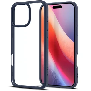 Прозорий синій чохол Spigen Ultra Hybrid для iPhone 16 Pro - Фото 8