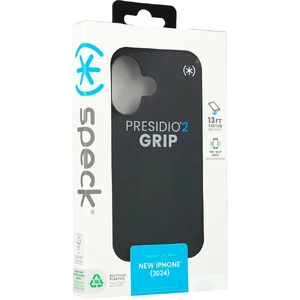 Черный чехол Speck Presidio2 Grip для iPhone 16 - Фото 13