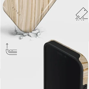 Бежевий чохол Burga Full Glam Tough Magnetic для iPhone 16 Pro - Фото 5