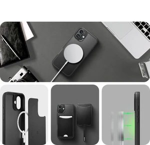 Чорний чохол Spigen Cyrill Kajuk Mag MagSafe для iPhone 16 - Фото 14