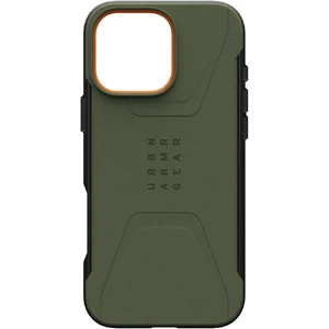 Оливково-черный чехол Urban Armor Gear Civilian Mag для iPhone 16 Pro Max - Фото 2