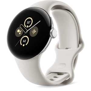 Смарт-годинник Google Pixel Watch 2 Polished Silver Aluminum Case з Porcelain Active Band 41 mm