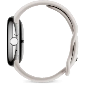 Смарт-часы Google Pixel Watch 2 Polished Silver Aluminum Case с Porcelain Active Band 41 mm - Фото 2