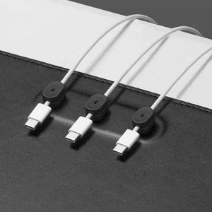 Килимок для миші та клавіатури Spigen LD302M Magnetic Desk Pad з магнітами для кабелів - Фото 3