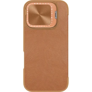 Бронзовий чохол-книжка з захистом камери Nillkin Qin для iPhone 16 Pro Max 6902048282001 - Фото 1