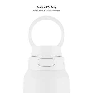 Умная бутылка для воды HidrateSpark PRO 2 Smart Bottle Chug White 946 мл - Фото 4