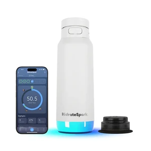 Умная бутылка для воды HidrateSpark PRO 2 Smart Bottle Straw White 946 мл - Фото 6