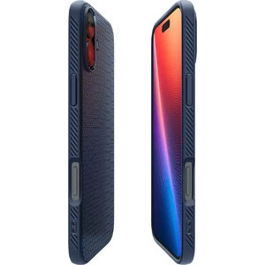 Гранатовий чохол Spigen Liquid Air для iPhone 16 Plus - Фото 8