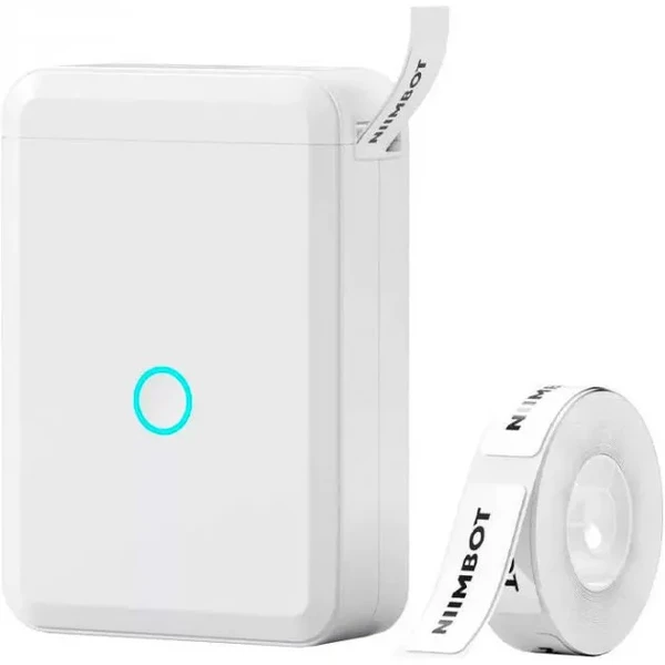 Термопринтер для друку наклейок та етикеток NIIMBOT D110 White в Сумах