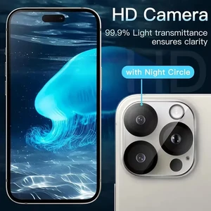 Захисне скло на камеру iLoungeMax Camera Protective Tempered Glass для iPhone 16 - Фото 3