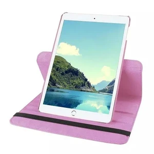 Кожаный чехол 360 iLoungeMax Rotating для iPad mini 4 Светло-розовый - Фото 6