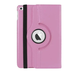 Кожаный чехол 360 iLoungeMax Rotating для iPad mini 4 Светло-розовый - Фото 2