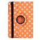 Чехол 360 iLoungeMax Polka Dots Оранжевый для iPad mini 4 - Фото 2