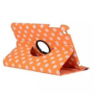 Чохол 360 iLoungeMax Polka Dots Помаранчевий для iPad mini 4  - Фото 1