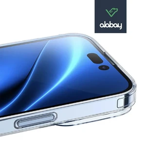 Прозорий силіконовий чохол Alabay Armor Transparent для iPhone 16 Pro - Фото 3
